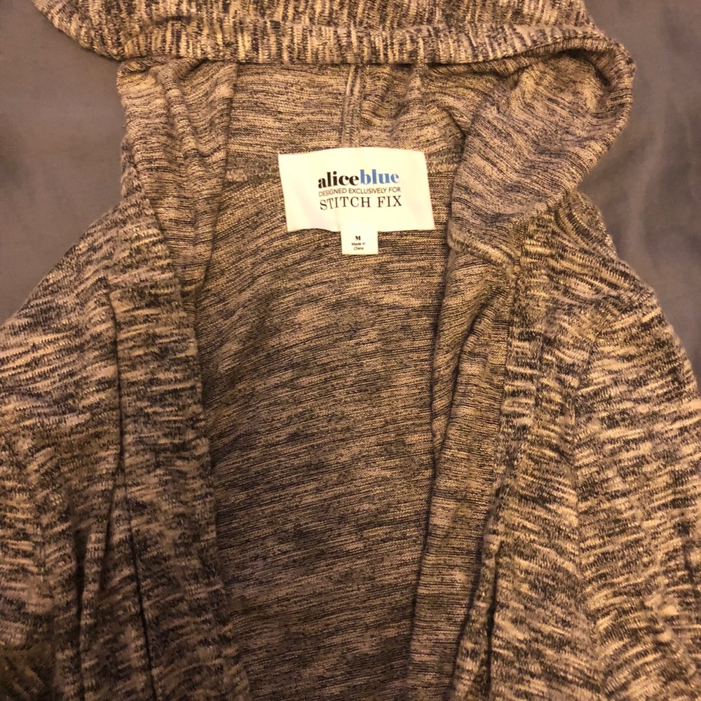 Tan cardigan